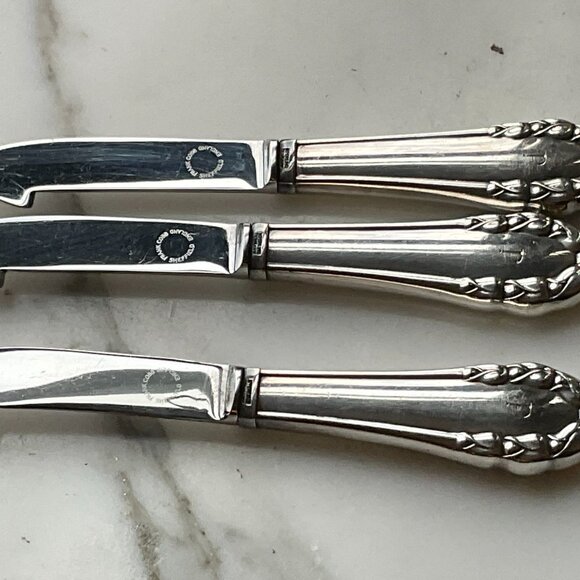 Georg Jensen Frank Cobb Sterling Silver Knives marked